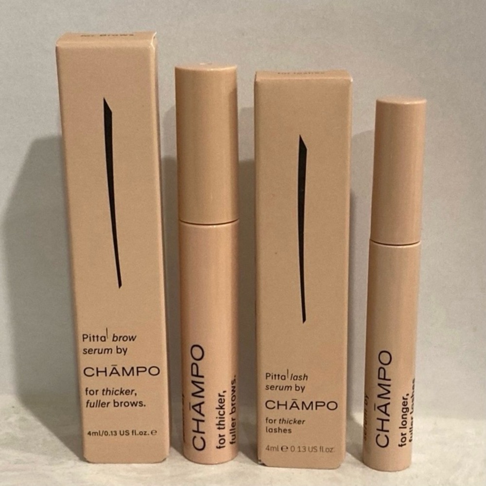 Champo Pitta Eyebrow Serum + Lash Serum Both Full Size Both BNIB RV$106